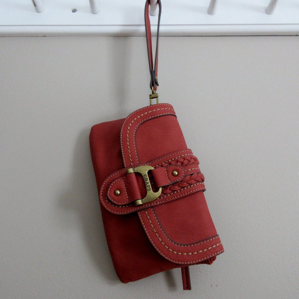 Chaps Burnt Orange Purse